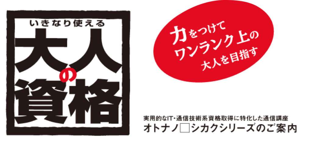 いきなり使える大人の資格