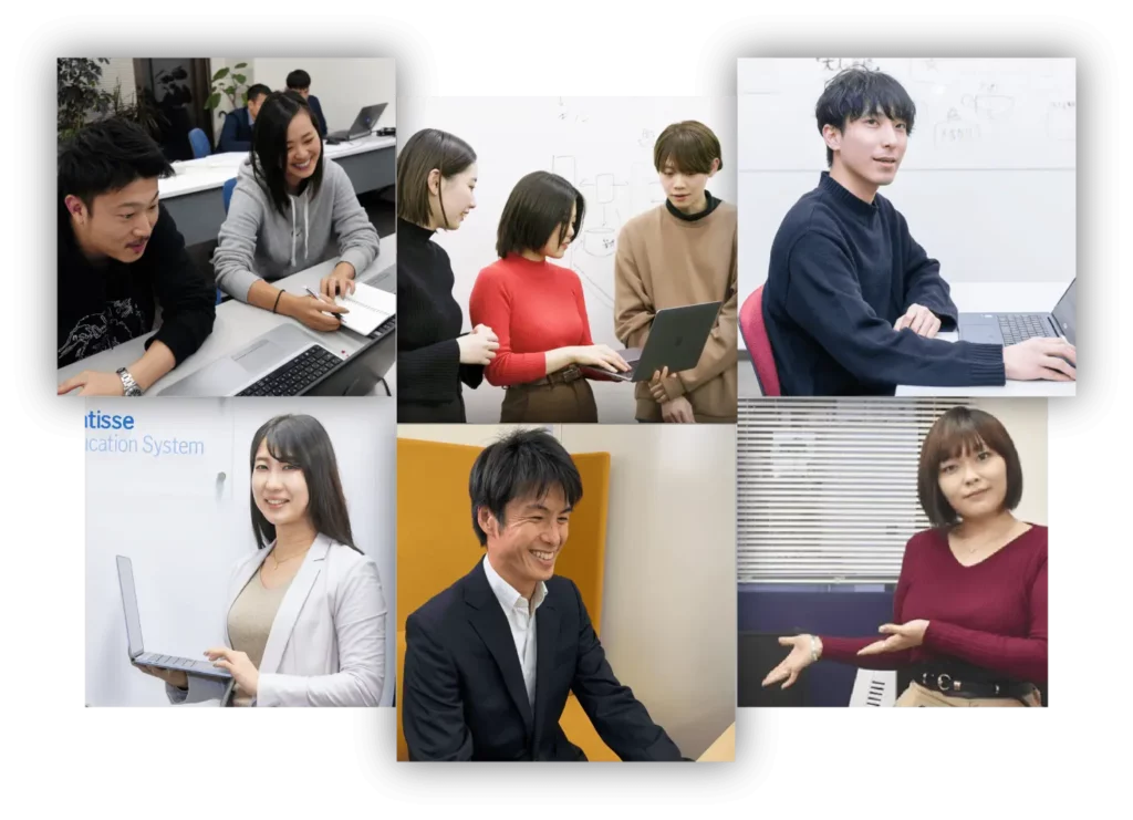 recruitページ社員画像